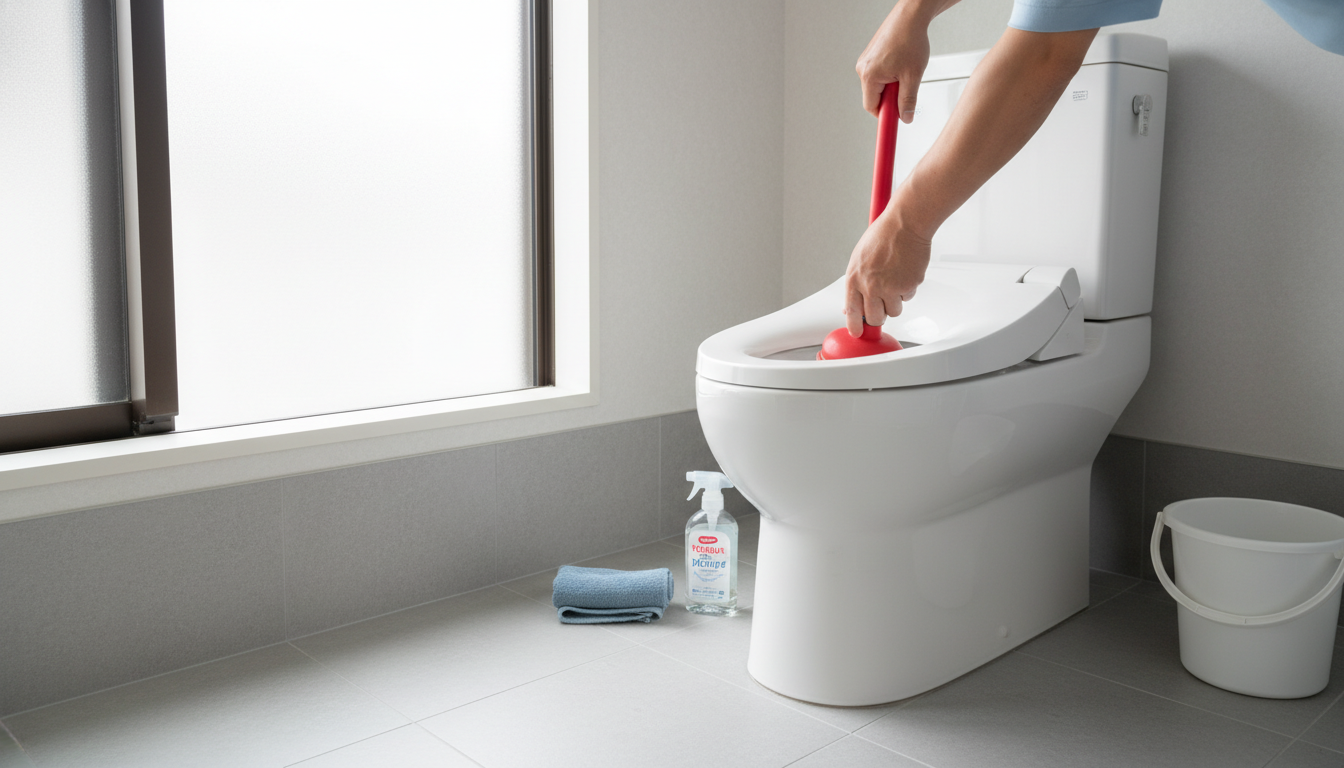 自分でできる対処法(軽度のつまりの場合)に関する画像