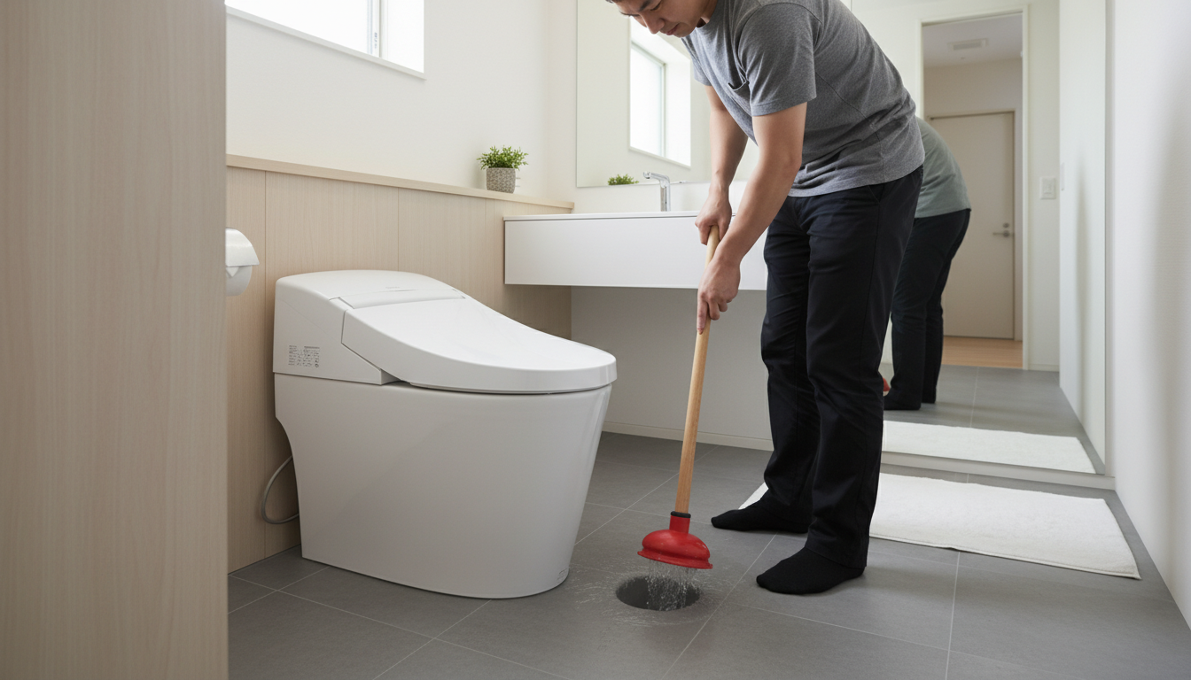 業者を呼ぶ前に試せる!自分でできる応急処置に関する画像