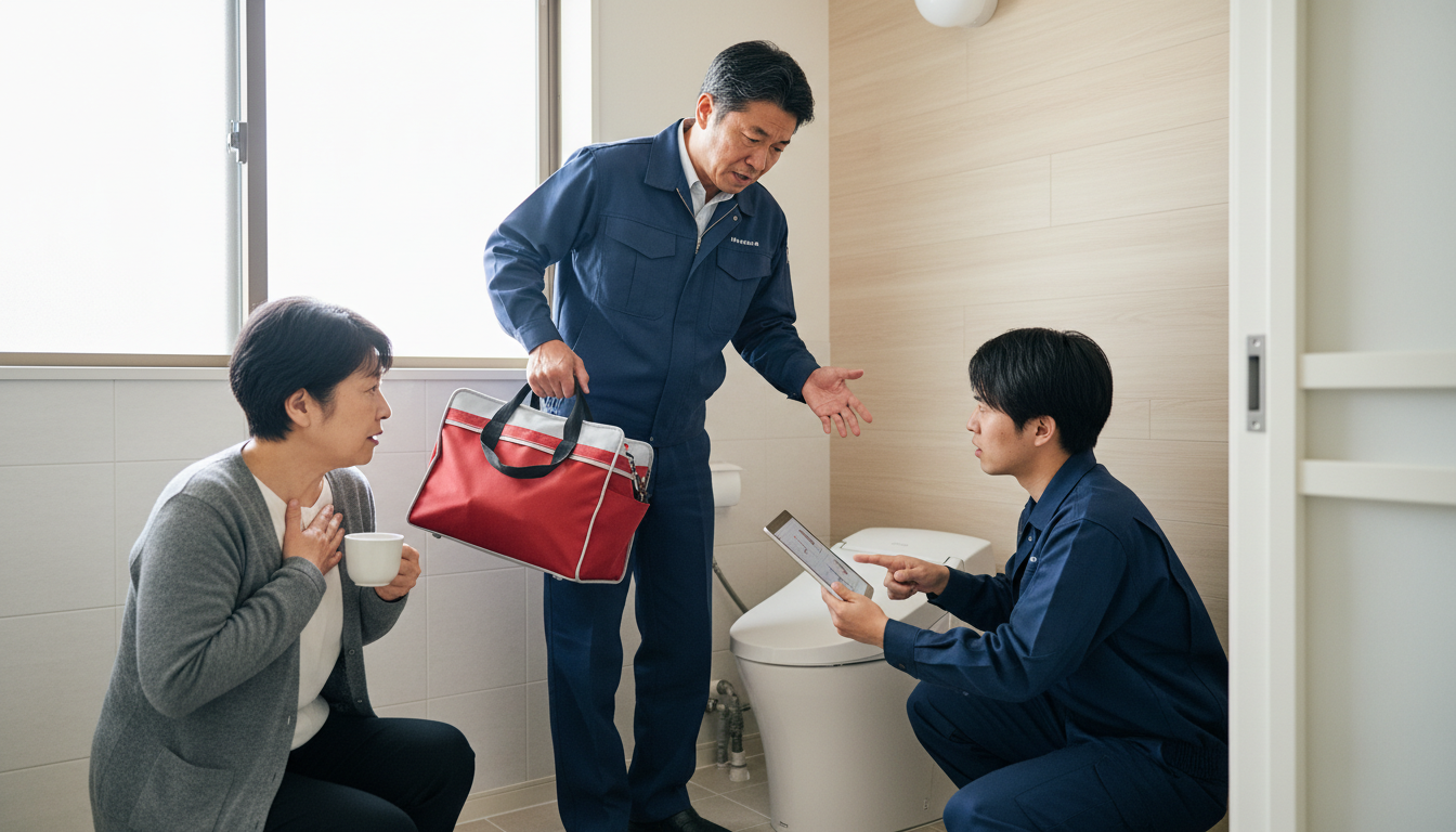 気候や季節によるトラブル（凍結・台風・豪雨）への対策に関する画像